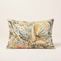 Housse De Coussin Aquarela Ivoire et pastel - MULTICOLORE-Madura