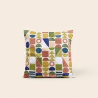 Housse De Coussin Dandelin Naturel et pop - MULTICOLORE-Madura