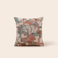 Housse De Coussin Mohira Beige et multicolore - MULTICOLORE-Madura