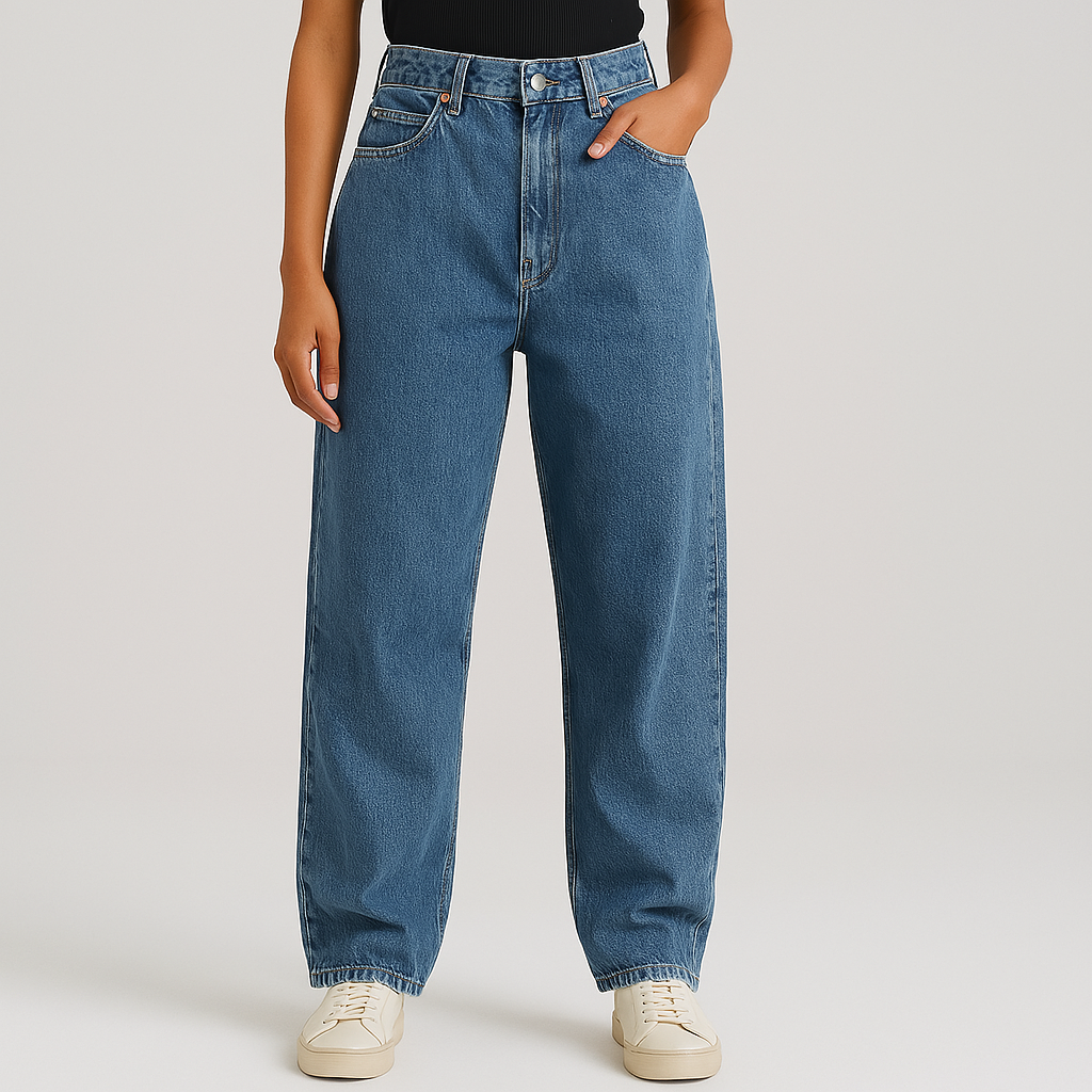 nouveau jean baggy femme