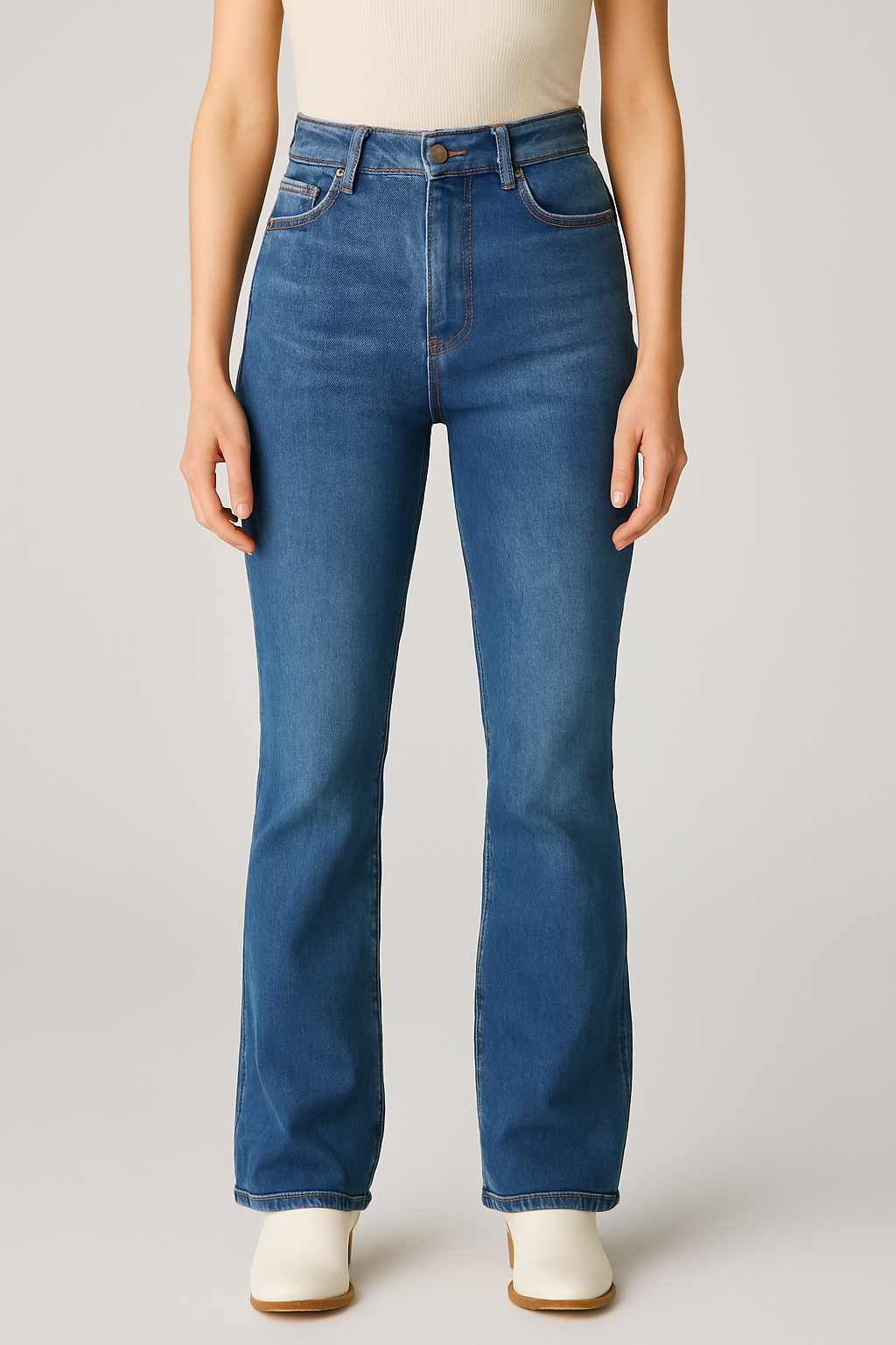 nouveau jean bootcut femme