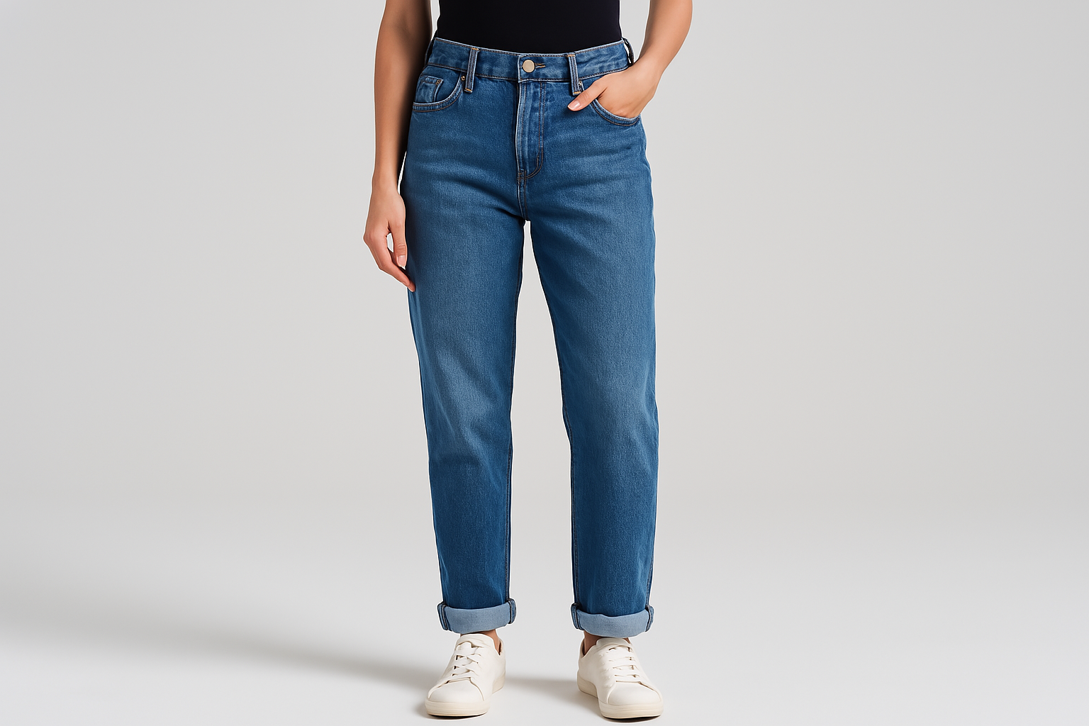 nouveau jean boyfriend femme
