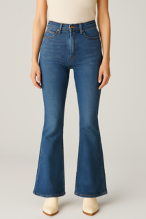 nouveau jean flare femme