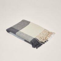 Plaid Livia Anthracite  - GRIS-Madura
