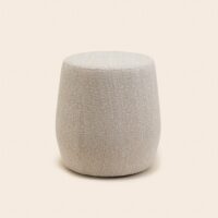 Pouf Leah Naturel - NATUREL-Madura
