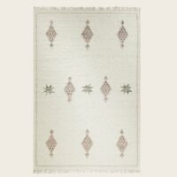 Tapis De Sol Fadi Ivoire et gris - ECRU-Madura