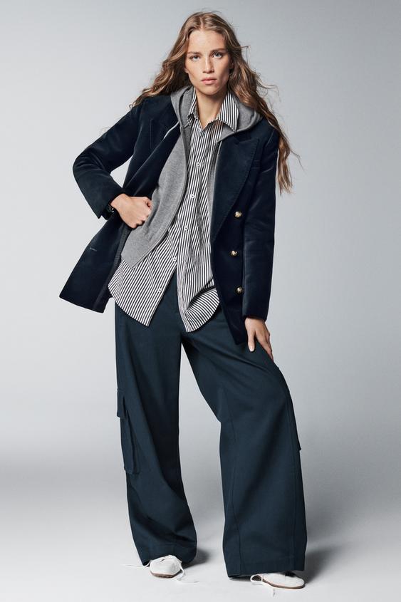 BLAZER VELOUR ZW COLLECTION LIMITED EDITION – Zara