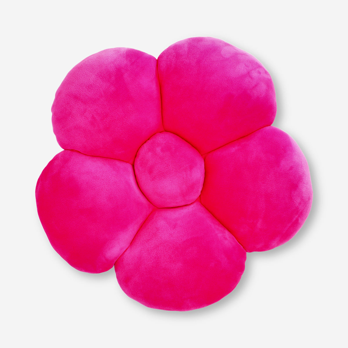 Coussin à fleurs roses