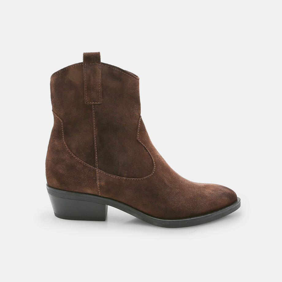 Bottine de cow-boy pour femme en daim BATA
