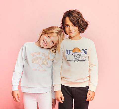 Pull en tricot rayé à col polo pour bébé garçon