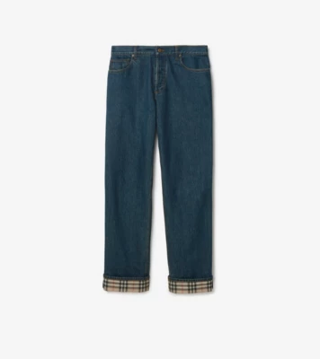 Jean straight à revers – Burberry
